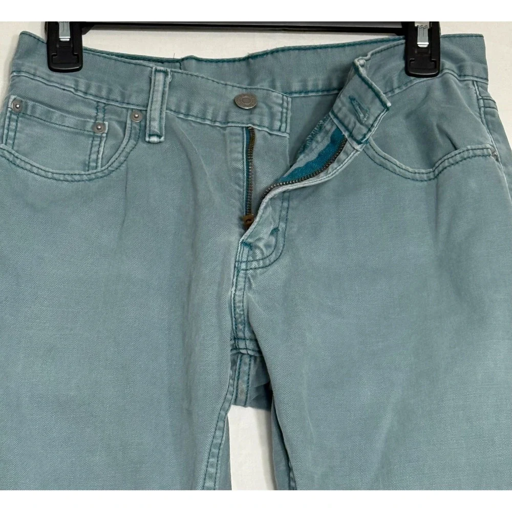 Levi's Men's 514 Slim Straight Fit Jeans Twill Forrest Green 29W x 32L 045140360